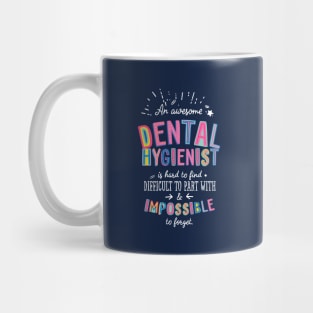 An awesome Dental Hygienist Gift Idea - Impossible to Forget Quote Mug